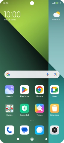 Cuando el icono de carga de batería aparece en la pantalla, el teléfono se está cargando.
