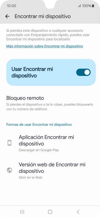 Pulsa la tecla de inicio para terminar y regresar a la pantalla de inicio.