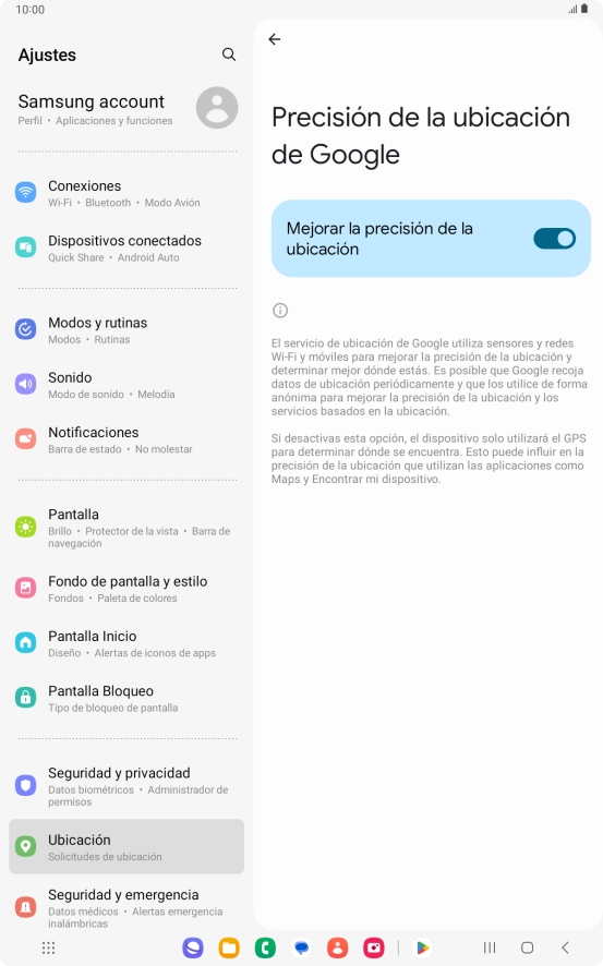 Si pulsas el indicador junto a 
