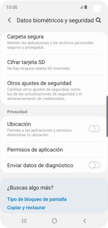 Pulsa Ubicación.