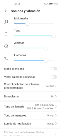 Desliza el dedo hacia arriba desde la parte inferior de la pantalla para terminar y volver a la pantalla de inicio.