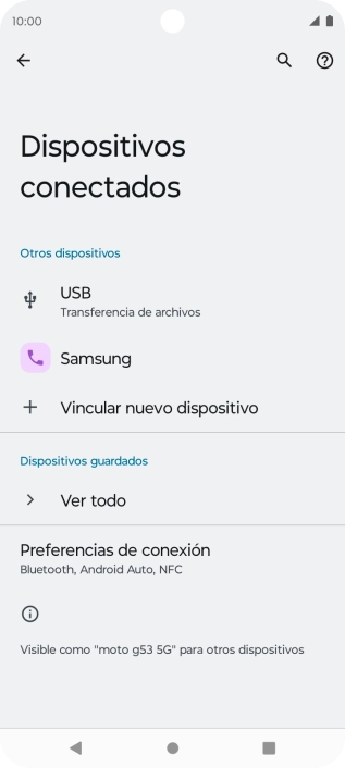 Pulsa la tecla de inicio para terminar y regresar a la pantalla de inicio.