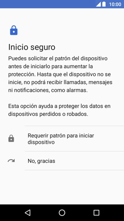 Pulsa el ajuste deseado.