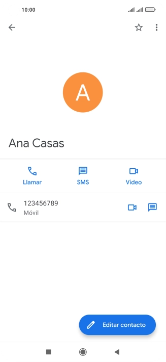 Pulsa la tecla de inicio para terminar y regresar a la pantalla de inicio.