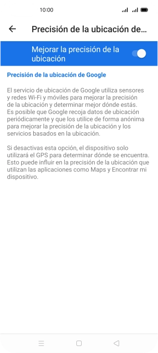 Si pulsas el indicador junto a 