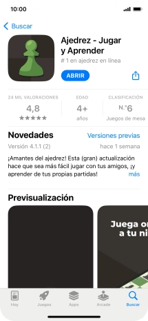 Desliza el dedo hacia arriba desde la parte inferior de la pantalla para terminar y volver a la pantalla de inicio.