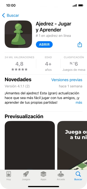 Desliza el dedo hacia arriba desde la parte inferior de la pantalla para terminar y volver a la pantalla de inicio.