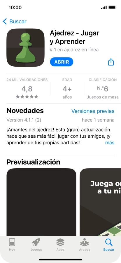 Desliza el dedo hacia arriba desde la parte inferior de la pantalla para terminar y volver a la pantalla de inicio.