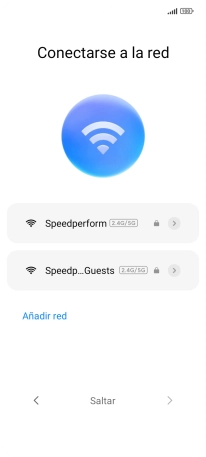 Pulsa la red wifi deseada.