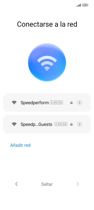 Pulsa la red wifi deseada.