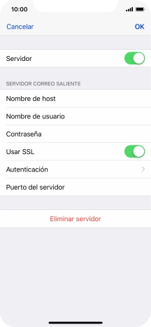 Pulsa el indicador junto a 