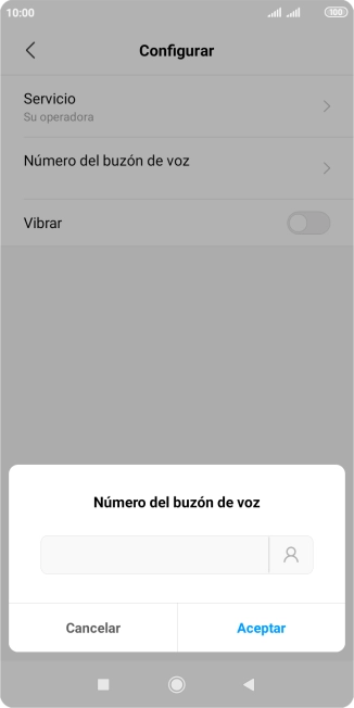 Introduce 22177 y pulsa Aceptar.