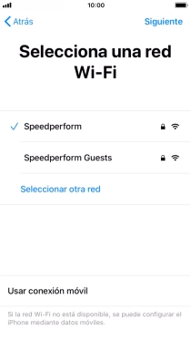 Pulsa Siguiente.