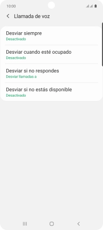 Pulsa la tecla de inicio para terminar y regresar a la pantalla de inicio.
