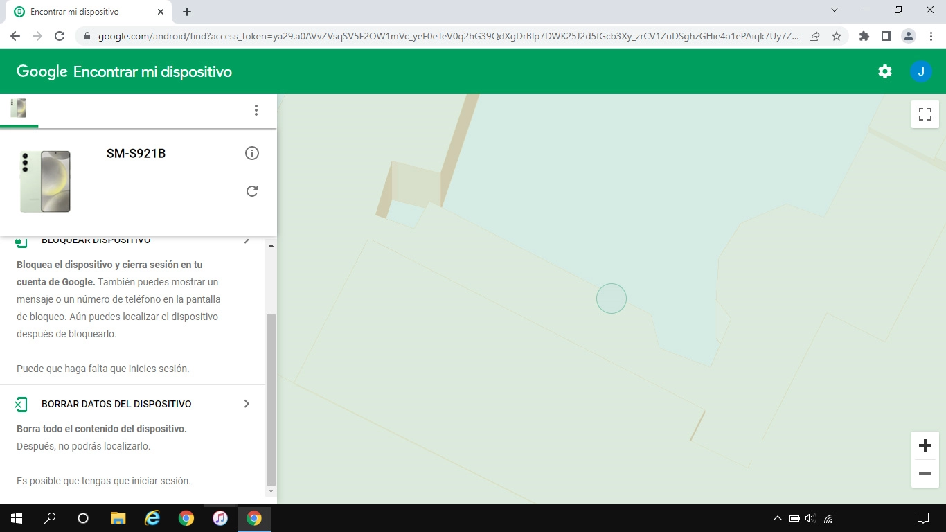 Haz clic en BORRAR DATOS DEL DISPOSITIVO y sigue las indicaciones de la pantalla para eliminar todo el contenido de tu teléfono. Ten en cuenta que ya no podrás utilizar la función de 