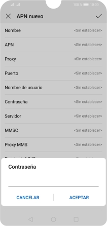 Introduce wap125 y pulsa ACEPTAR.