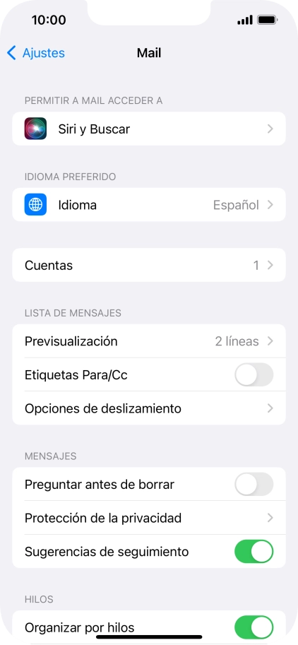 Pulsa Cuentas.
