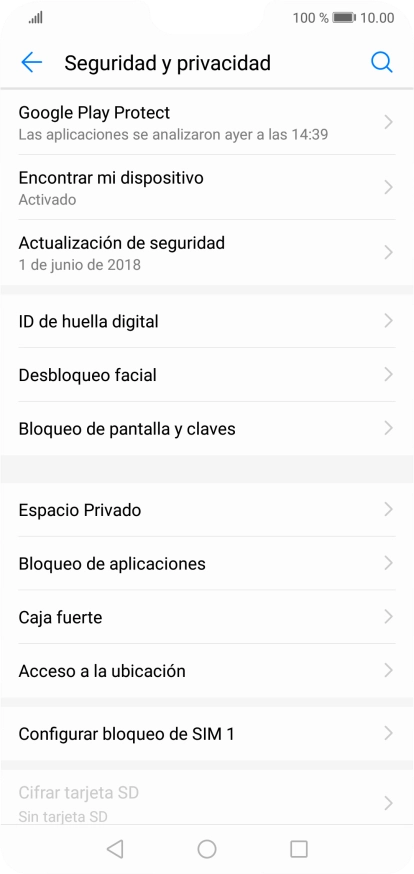 Pulsa Configurar bloqueo de ‹SIM›.