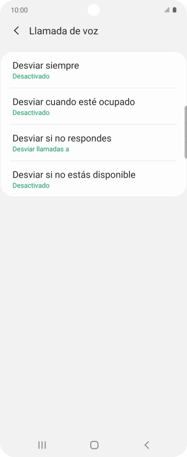 Pulsa la tecla de inicio para terminar y regresar a la pantalla de inicio.