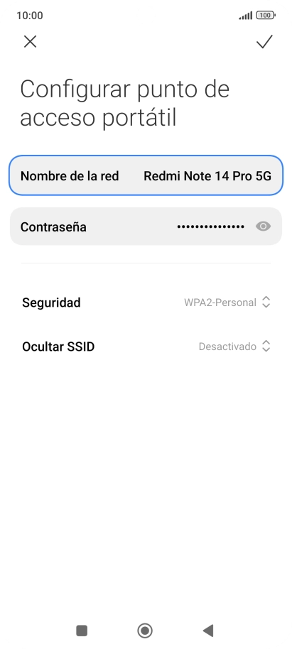 Pulsa Seguridad.