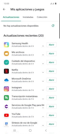 Pulsa Instaladas.
