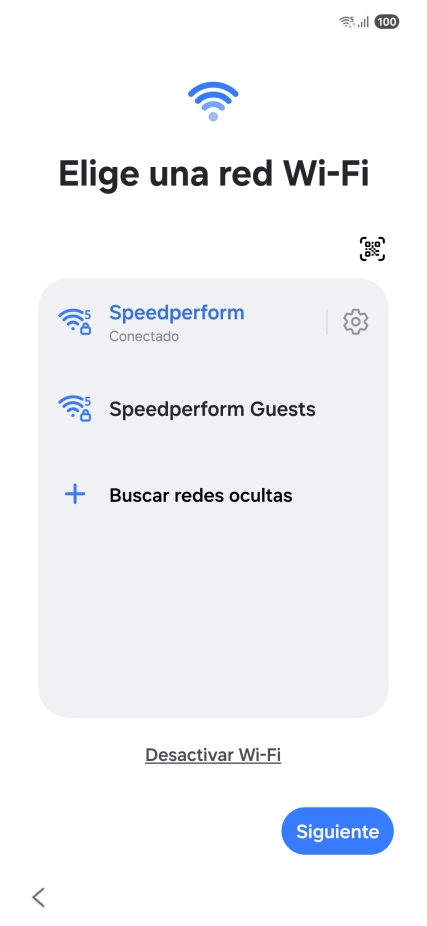 Pulsa Siguiente.