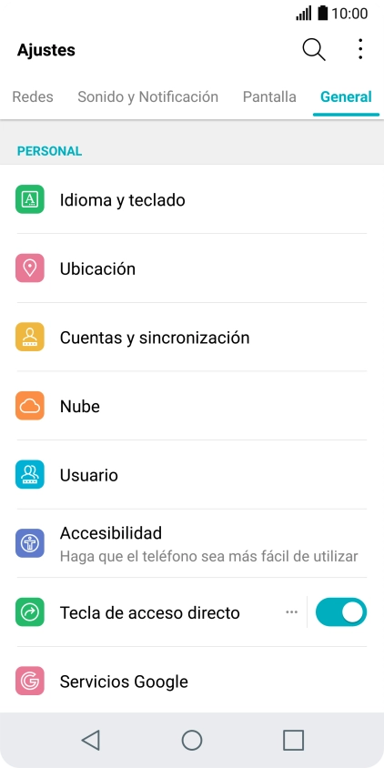 Pulsa Ubicación.