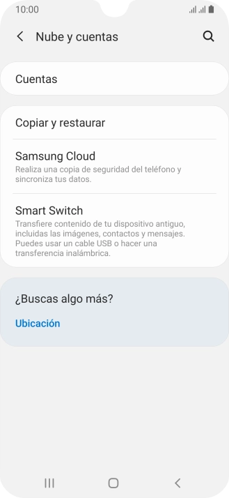 Pulsa Cuentas.