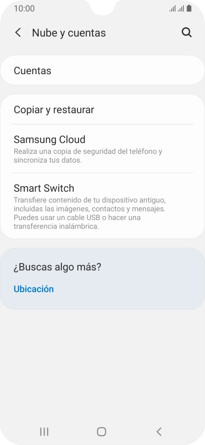 Pulsa Cuentas.