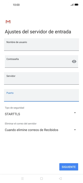 Pulsa la lista desplegable bajo 