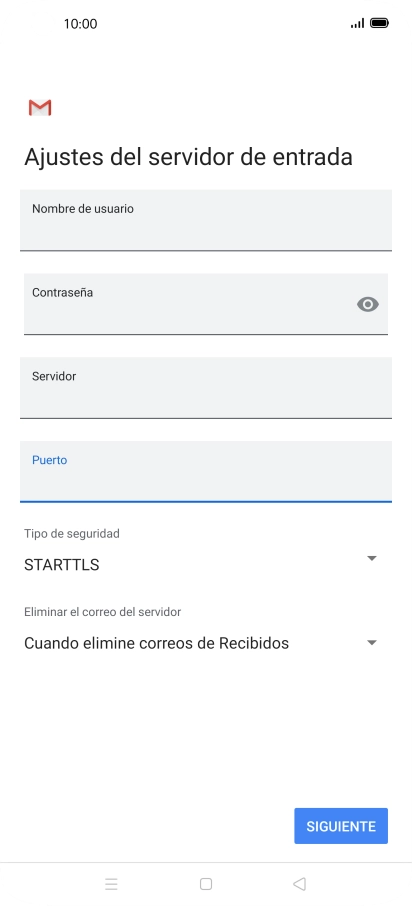 Pulsa la lista desplegable bajo 