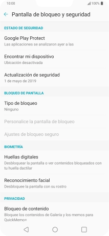 Pulsa la tecla de inicio para terminar y regresar a la pantalla de inicio.