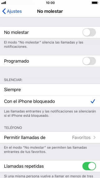 Pulsa el indicador junto a 