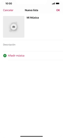 Pulsa Añadir música.