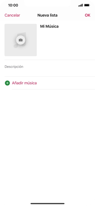 Pulsa Añadir música.