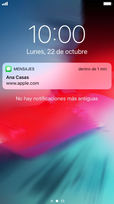Pulsa la notificación deseada y sigue las indicaciones de la pantalla para utilizar la función seleccionada.