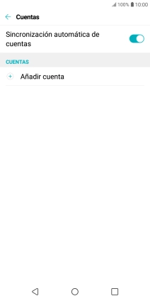 Pulsa Añadir cuenta.