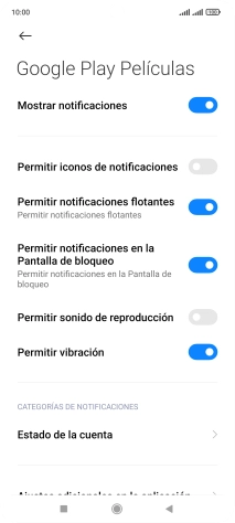 Pulsa el indicador junto a 