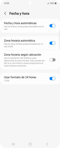 Pulsa la tecla de inicio para terminar y regresar a la pantalla de inicio.