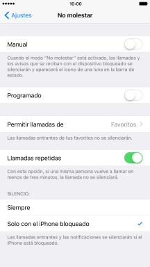 Pulsa el indicador junto a 