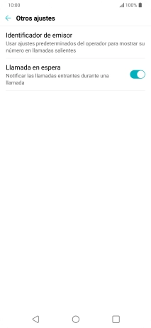 Pulsa el indicador junto a 