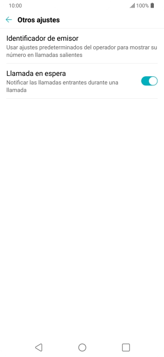 Pulsa el indicador junto a 