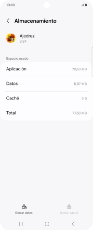 Pulsa la tecla de inicio para terminar y regresar a la pantalla de inicio.