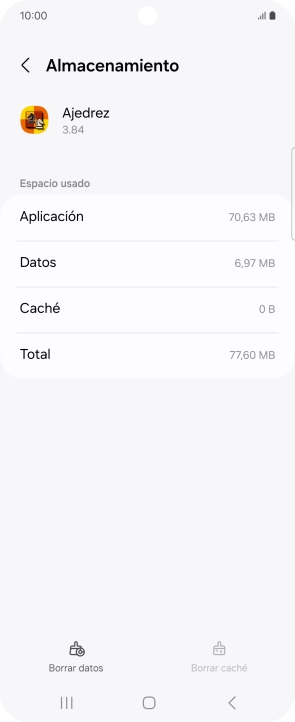 Pulsa la tecla de inicio para terminar y regresar a la pantalla de inicio.