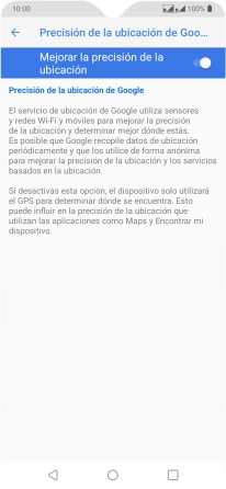 Pulsa el indicador junto a 