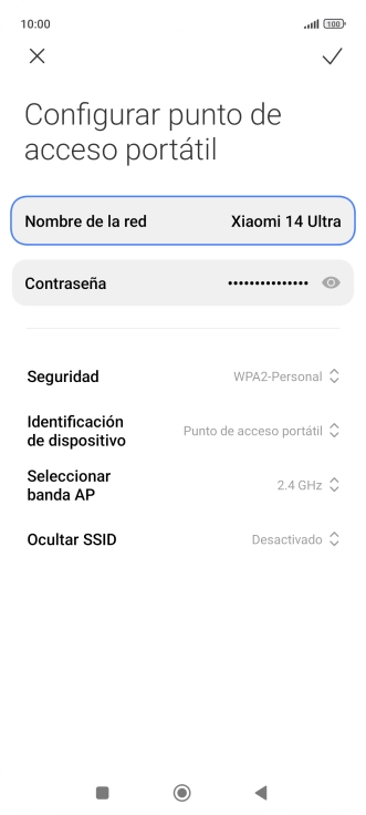 Pulsa Seguridad.