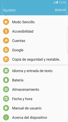 Pulsa Acerca del dispositivo.