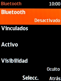 Selecciona Bluetooth.