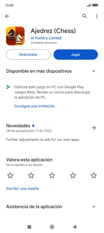 Pulsa Desinstalar.