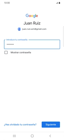 Pulsa Siguiente.